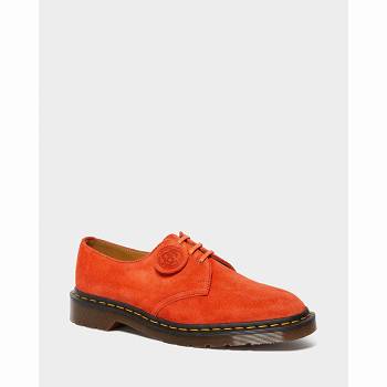 Dr Martens Férfi 1461 Made In England Suede Oxford Cipő Narancssárga